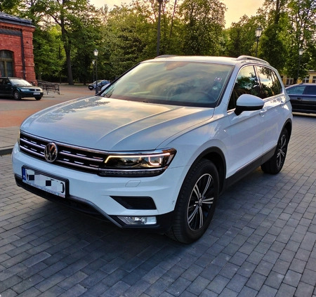 Volkswagen Tiguan cena 88500 przebieg: 148550, rok produkcji 2016 z Żyrardów małe 137